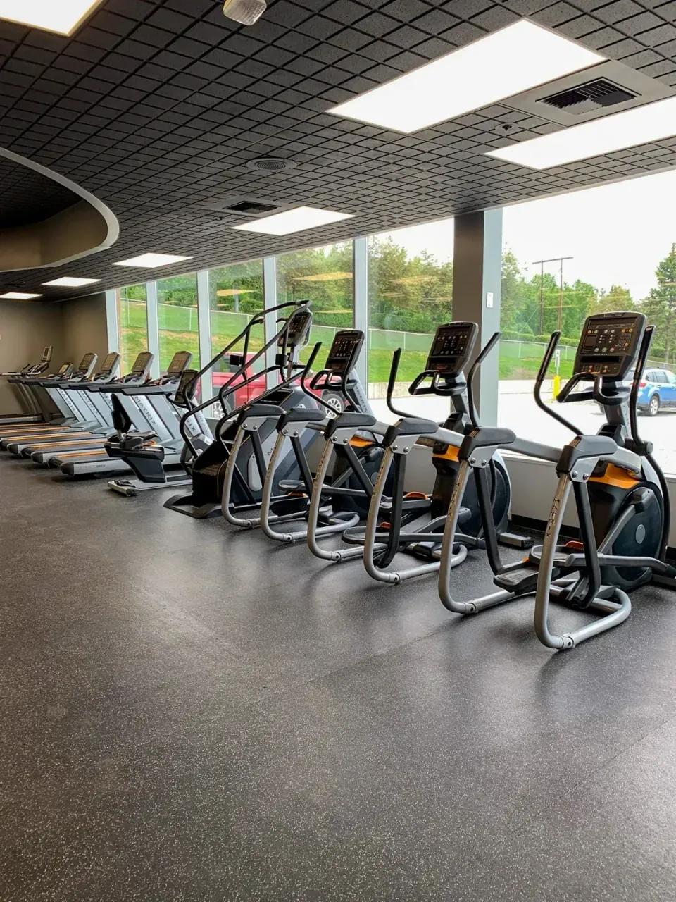 Cardio floor at BR Fitness in East Anchorage