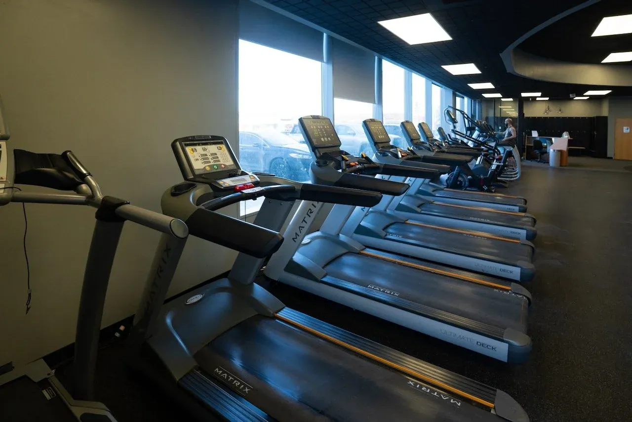 Treadmills at BR Fitness in East Anchorage
